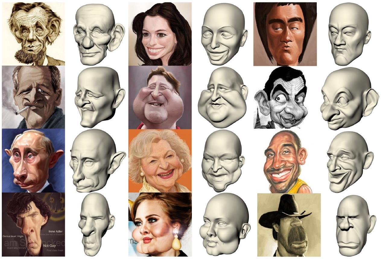 3DCaricShop: A Dataset and A Baseline Method for Single-view 3D Caricature  Face Reconstruction